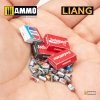 Liang 0412 3D-Print Model Soda Cans + Cardboard Boxes 2000s-2020s 1/35